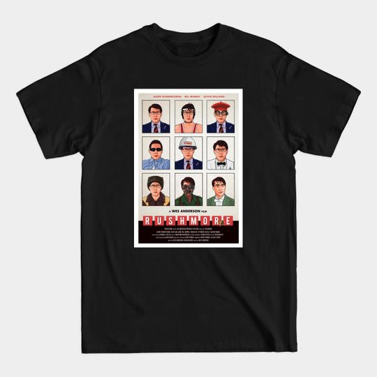 Rushmore alternative movie poster - Rushmore - T-Shirt