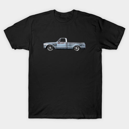 Chevy C-10 Pickup - black - C 10 - T-Shirt