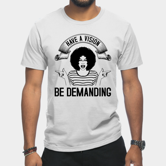 Afro American Girl quote Shirt - Afro Girl Gift - T-Shirt