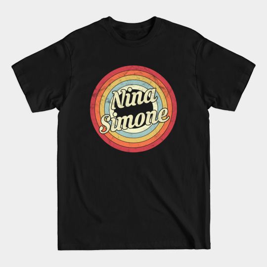 Nina Simone - Retro Style - Nina Simone - T-Shirt