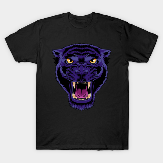 Black Panther Party Animal Face - Black Panther Party - T-Shirt