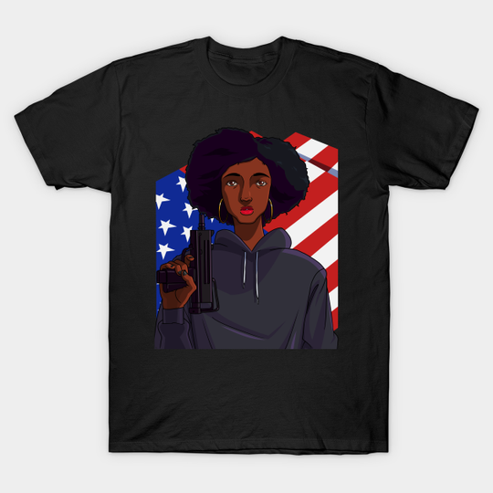 Black Lives Matter Protester - Black Panther Party - T-Shirt