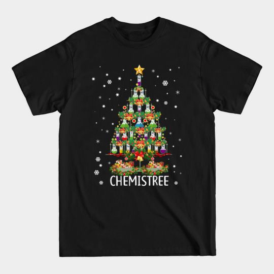 Chemistree Funny Science Christmas Tree Men Women - Chemistree Funny Science Christmas Tree - T-Shirt