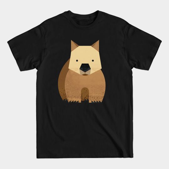 Whimsy Wombat - Australian Animals - T-Shirt