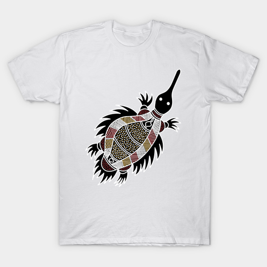 Aboriginal Art - Echidna - Echidna - T-Shirt