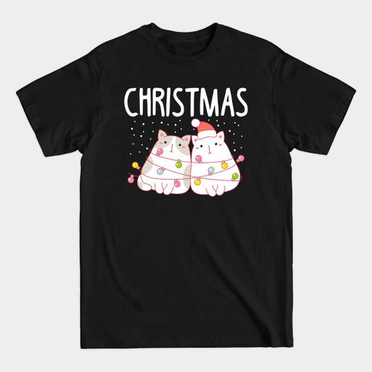 Meowy Christmas Matching Sweaters. Part 2. - Meowy Christmas Matching - T-Shirt