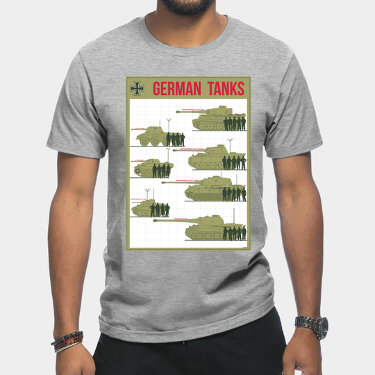 German Tanks - World War Two - T-Shirt