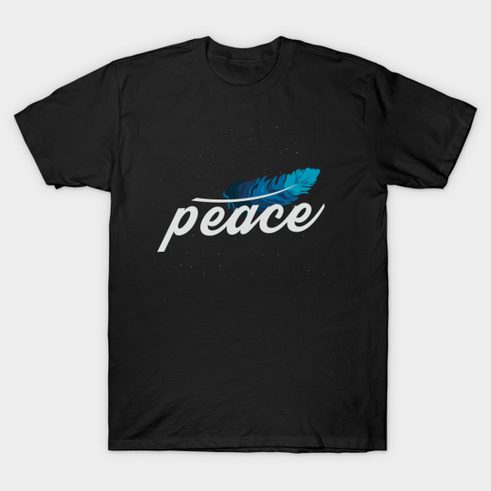 Peace Dove Feather - T-Shirt