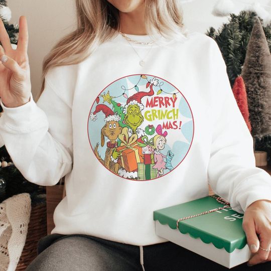 Merry Grin Shirt | funny character Christmas Shirt | Merry Christmas Shirt | Funny Christmas Shirt | Matching Family Christmas Shirt