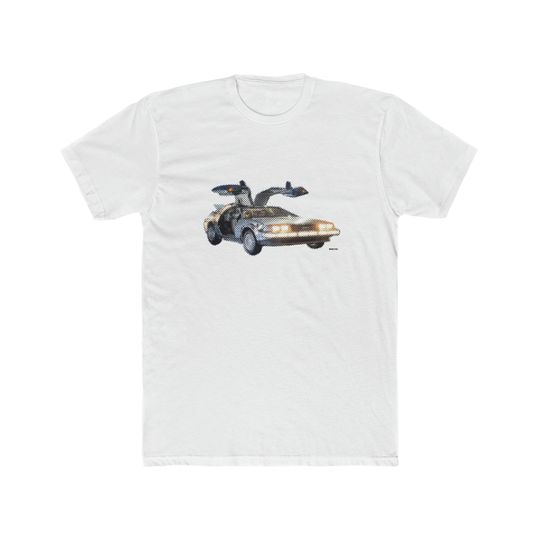 Back To The Future DeLorean T-Shirt - 1980s movies