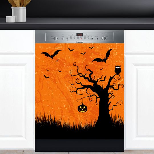 Halloween  Design Dishwasher Cover