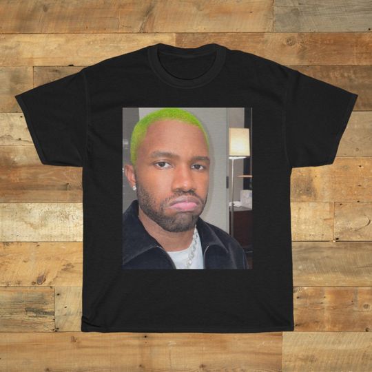 Frank Ocean Selfie Shirt with Green Hair