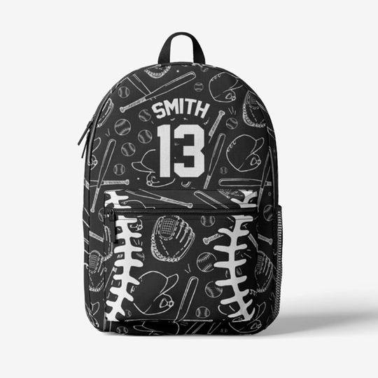 Personalized Baseball/Softball Backpack for kids | Back to school backpack