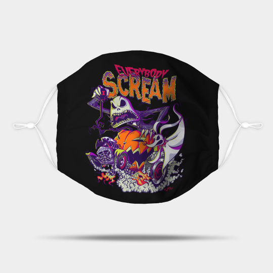 Everybody Scream - Jack Skellington - Mask