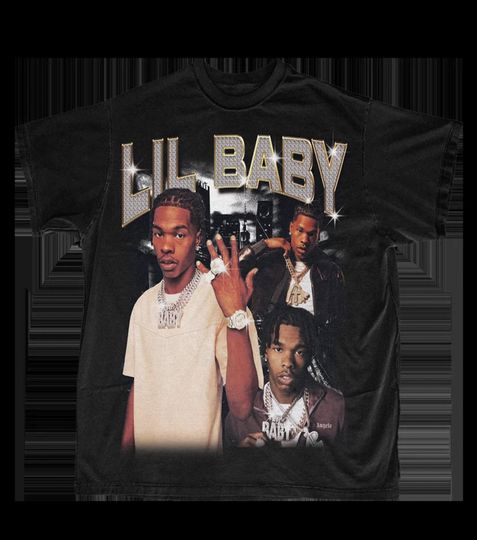 Lil Baby Classic Vintage Bootleg Rap T Shirt