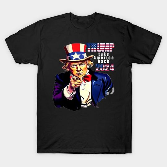 Trump 2024 uncle sam - Trump - T-Shirt