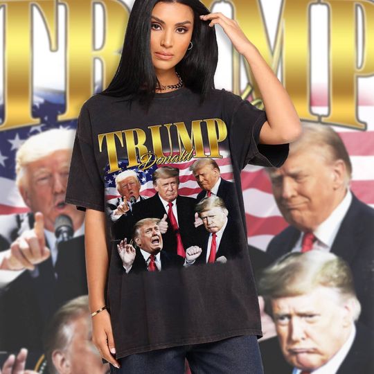 Donald Trump Vintage Shirt | Donald Trump Homage Tshirt | Donald Trump Fan Tees