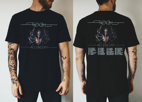 2023 Tool In Concert Vintage Tee - Rock Band Fan Shirt