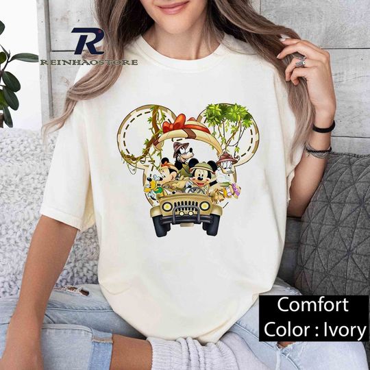 Disney  Mickey And Friends Animal Kingdom Shirt