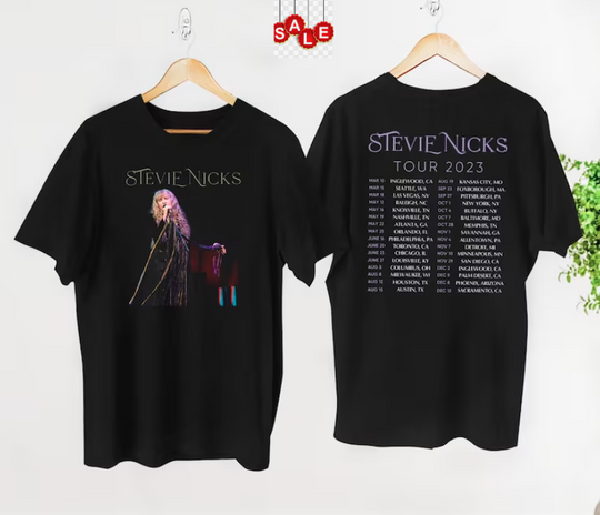 Stevie Nicks 2023 Tour T-Shirt Concert Live S-3xl Unisex