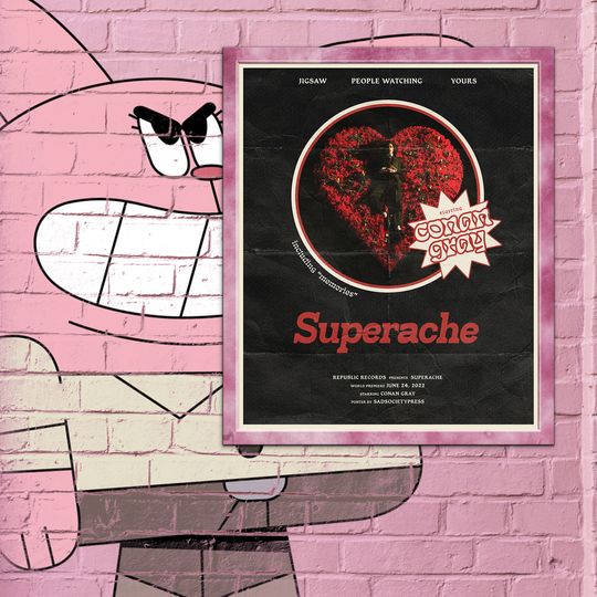 Conan Gray Superache Poster