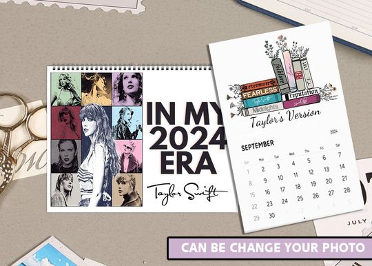 Taylor Eras Tour Calendar 2024, Custom taylor version Calendar