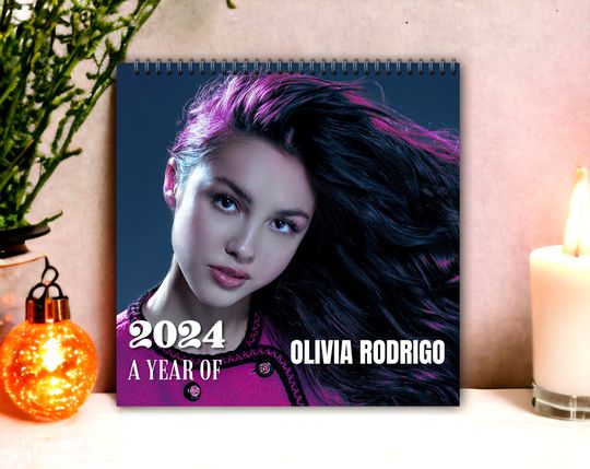 Olivia 2024 Calendar, Rodrigo 2024 Wall Calendar, Celebrity Calendar 2024
