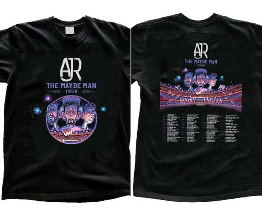 AJR The Maybe Man Tour 2024 Tour Shirt, AJR Band Fan Shirt