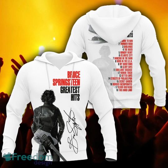 Bruce Springsteen Concert following Band Best 3D Hoodie For Men And Women