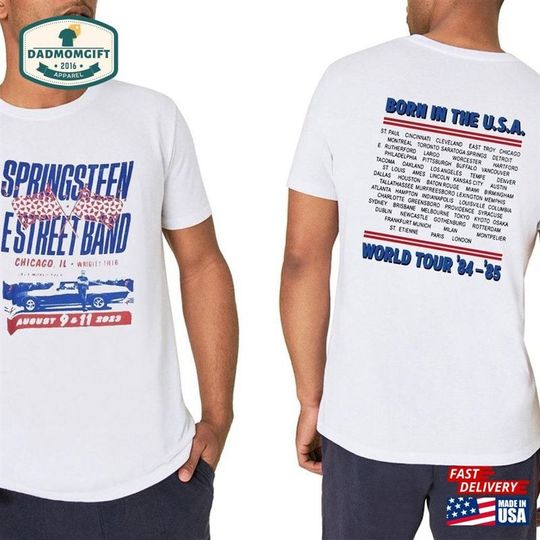 Bruce Springsteen Shirt Women The And E Street Band 2023 T-Shirt