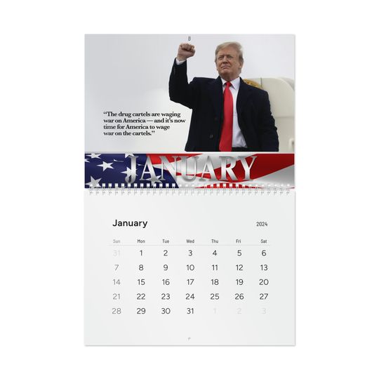 Donald Trump MAGA Calendar 2024