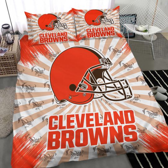 Browns Football Bedding Set