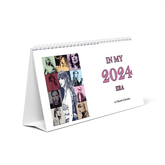 Taylor taylor version Desk Calendar Swift Fan 2024 Desk Calendar