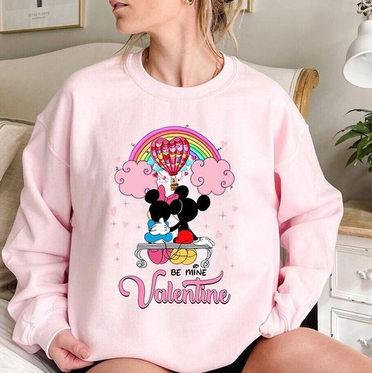 Be Mine Valentine Shirt, Mouse Love Shirt, Funny Valentine's Day sweatshirt