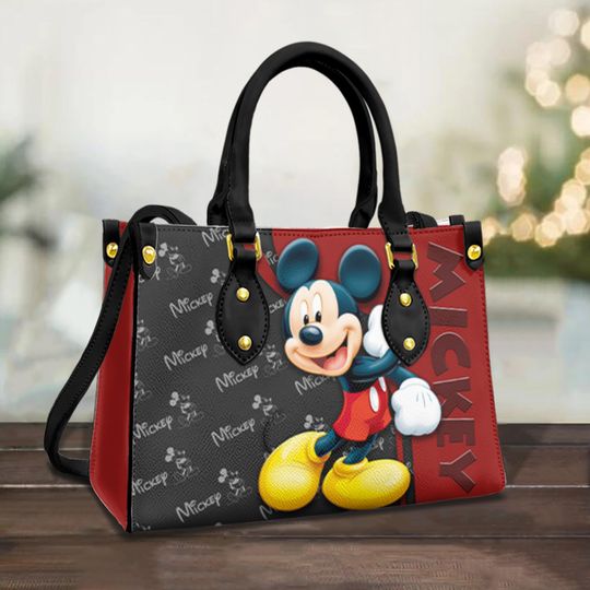 Mickey Mouse Disney Leather HandBag