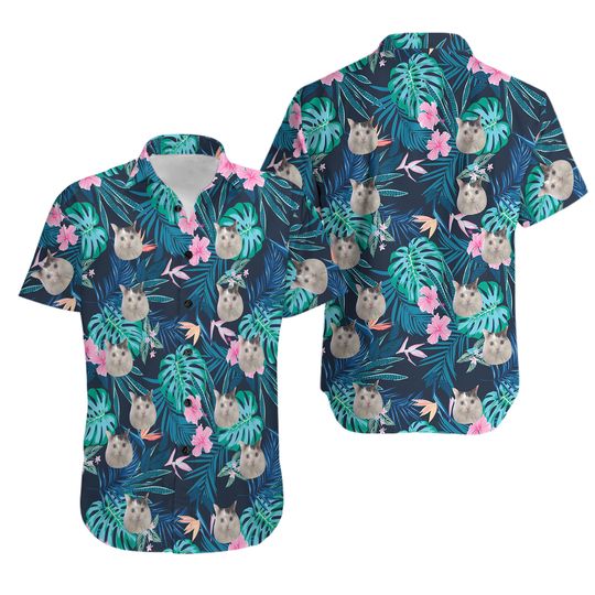 Custom Hawaiian Shirt with face, Custom Hawaiian shirt