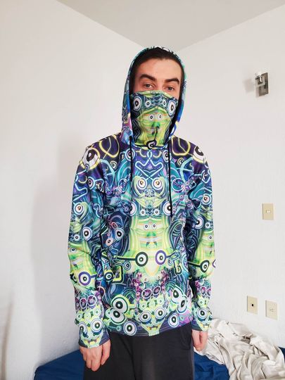 Alien Connection Hoodie with mask