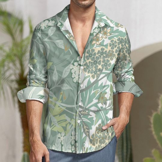 TropiCali - Men's Long Sleeve Shirt