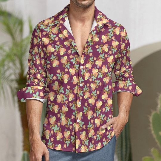 TropiCali - Men's Long Sleeve Shirt