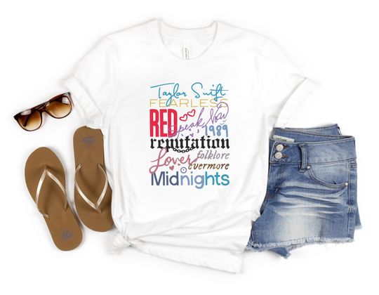 The Eras Tour Taylor T-Shirt, 2024 Taylor Shirt, Gift For Fan