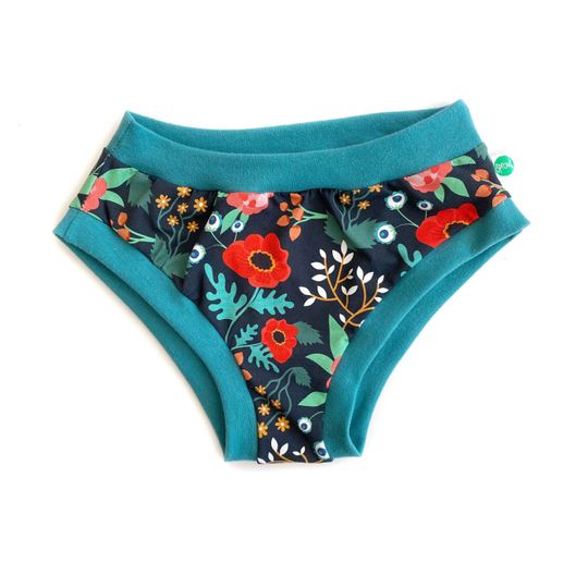 Floral Adult Pants Women's Underwear