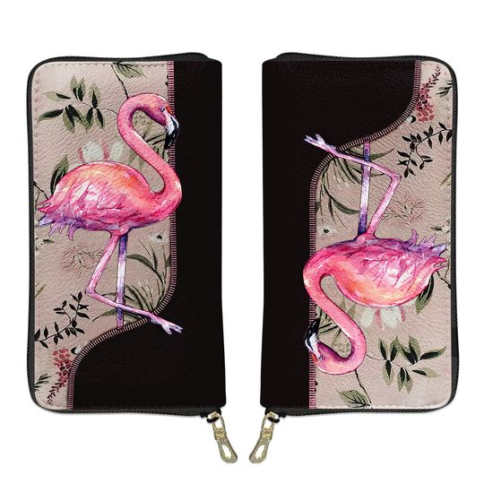 Flamingo Leather Wallet