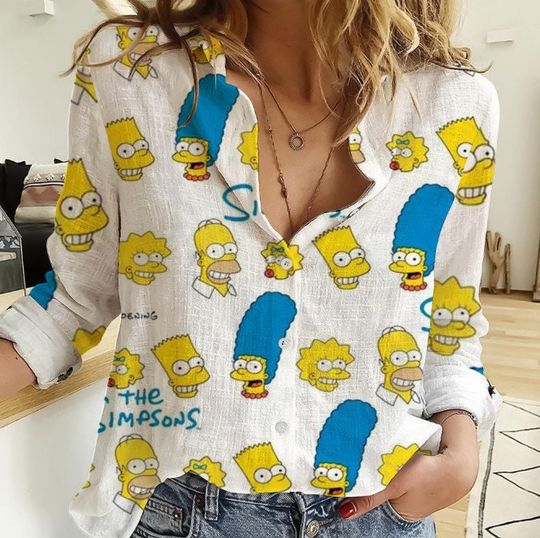 The Simpson 3D All Over Print Casual Shirt