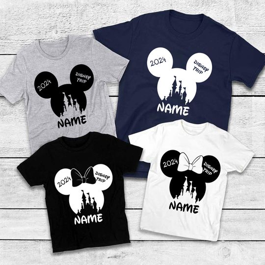 Persionalized Disney Family Matching 2023 T Shirt