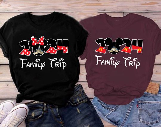 Disneyworld Trip Vacation 2023 Matching Family T-Shirt