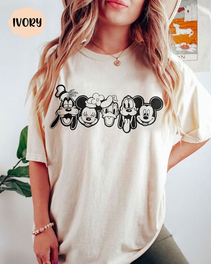 Disneyworld  Shirts, Vintage Disney Character Shirt, 90's Disney Shirt