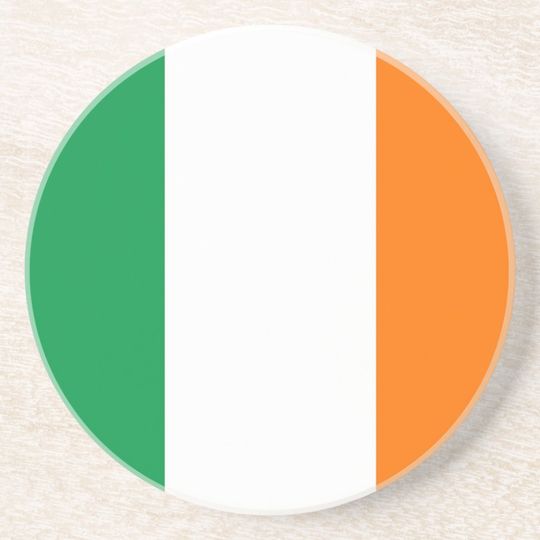 Ireland Flag Coaster, Patriotic Coaster