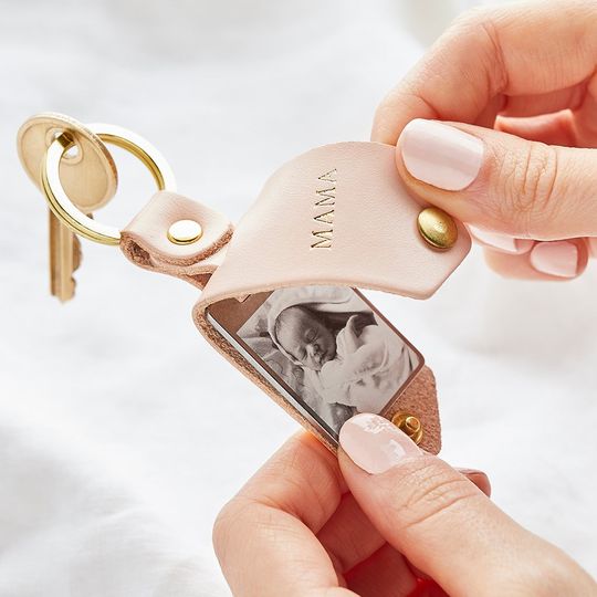 Personalised Photo Keyring | Mother's Day Gift for Mum Grandma