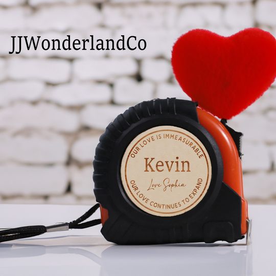 Personalized Engraved Tape Measure, Custom-Made Measuring Tape