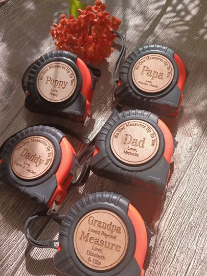 Personalized Tape Measures - Father's Day Gift-Tape Measure Gift- Best Gifts
